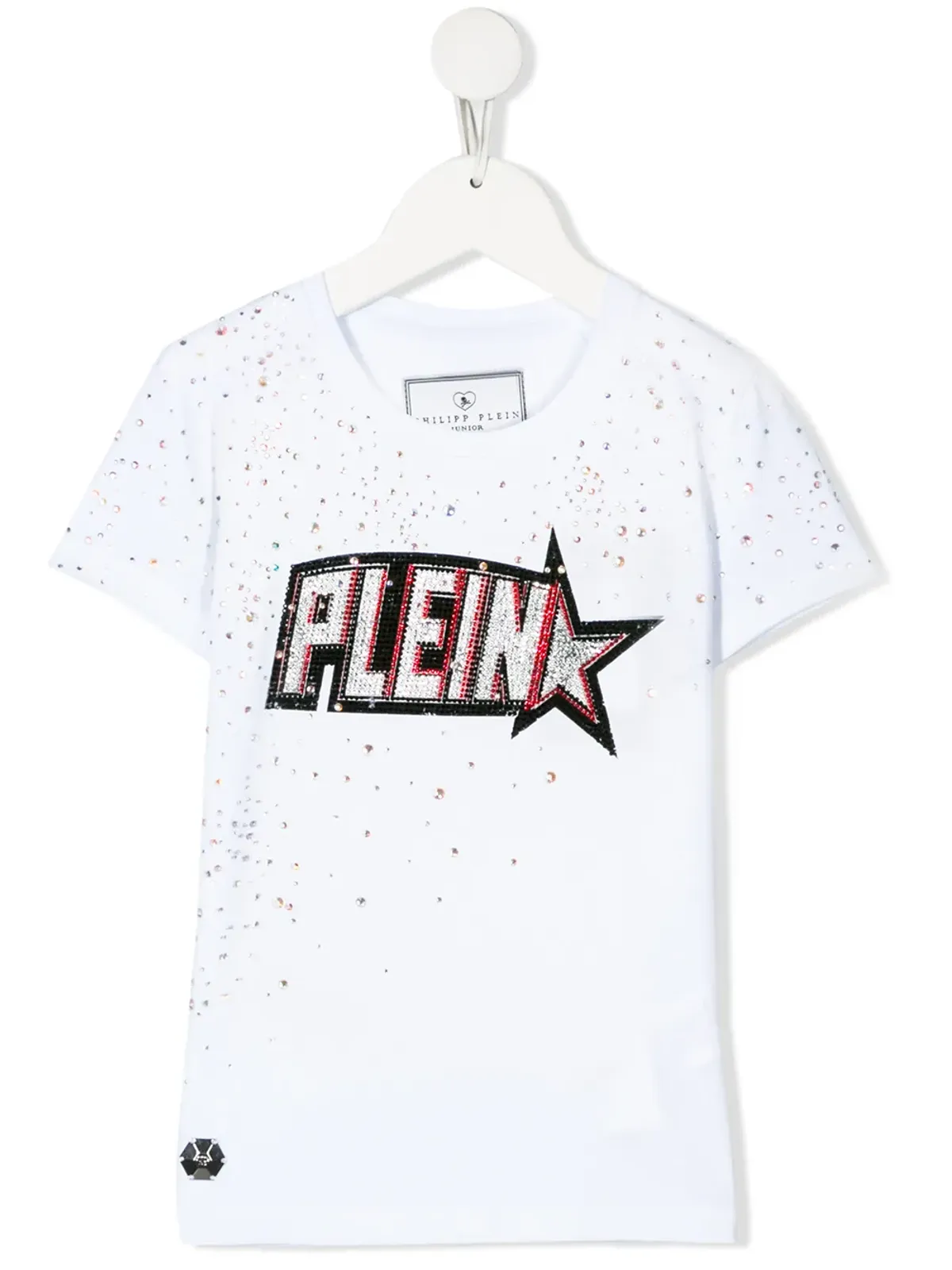 Philipp Plein Junior Plein Star T-shirt - White - 画像1