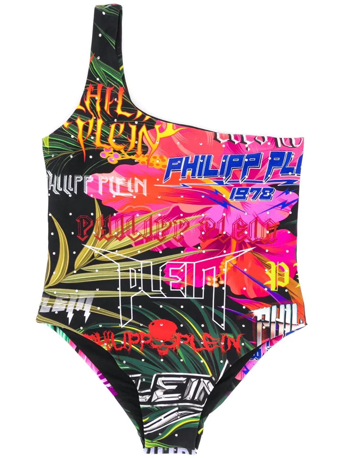 Philipp Plein Junior ジャングルロックモノキニ - 画像1