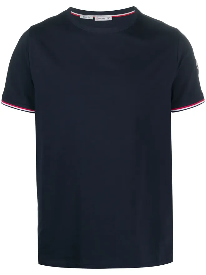 Moncler Moncler ストレッチコットンTシャツ（ブルー）の商品画像