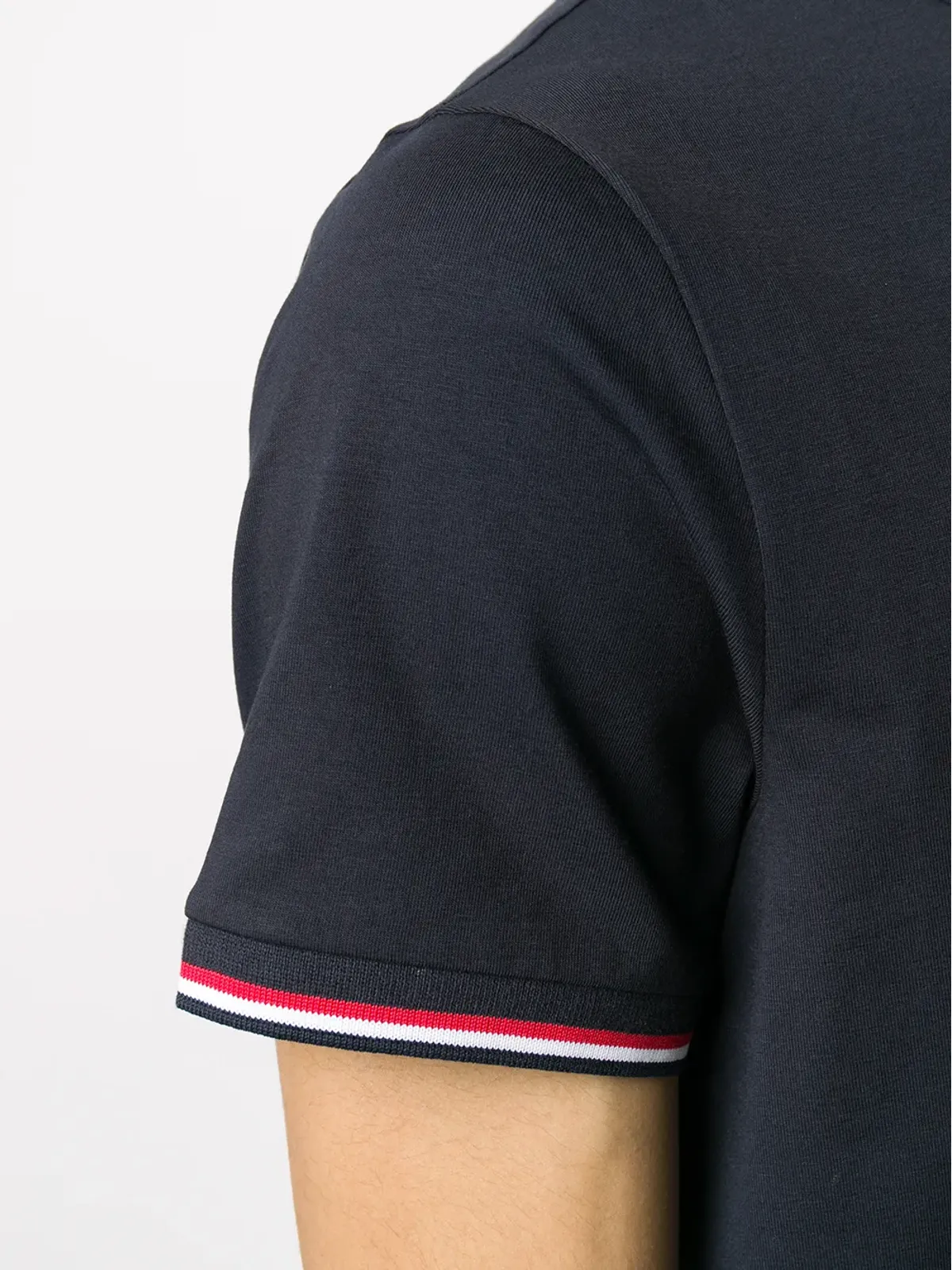 Moncler ストレッチコットンTシャツ（ブルー） - 画像5