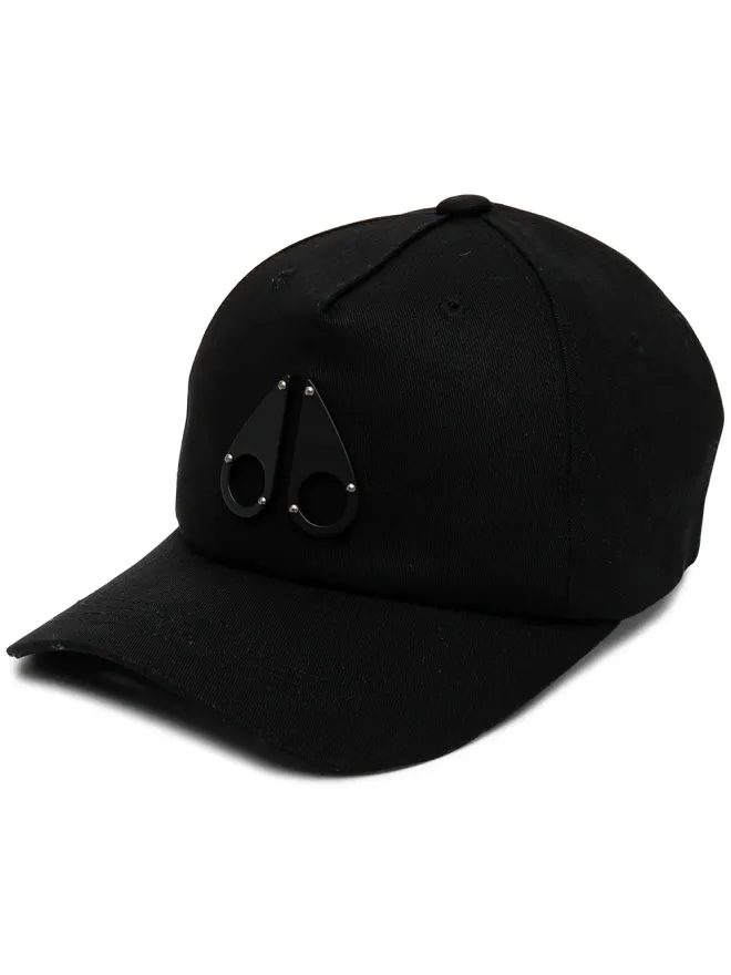 Moose Knuckles Moose Knuckles ロゴプレートキャップ ブラックの商品画像