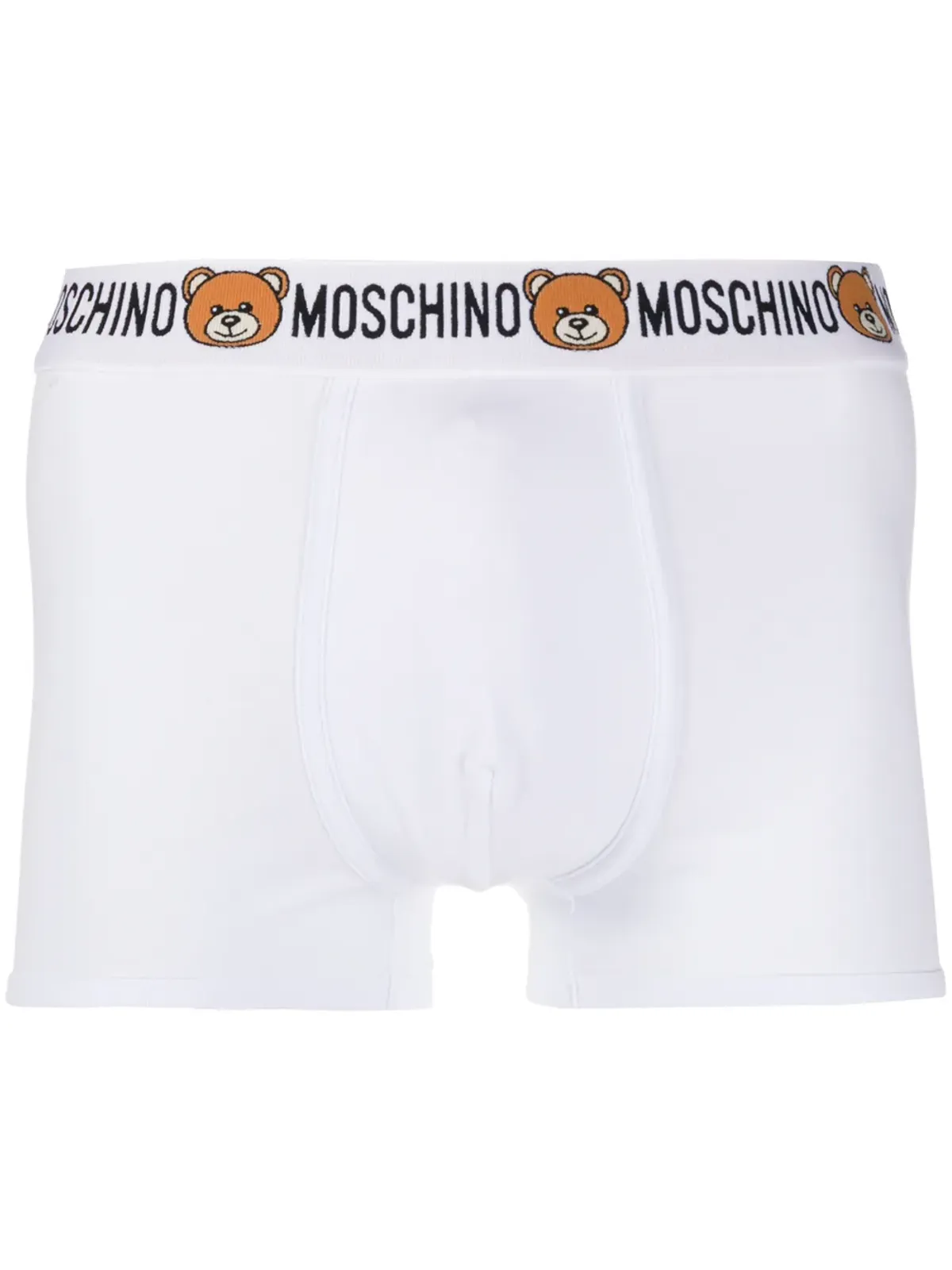 Moschino テディロゴプリントボクサー - 画像1