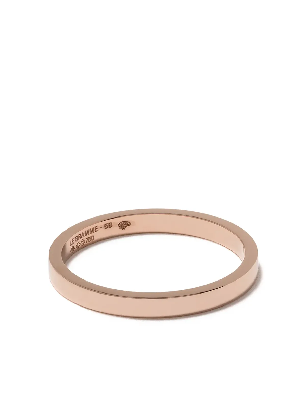 Le Gramme 18K レッドゴールド 3g バンドリング - ピンク - 画像1