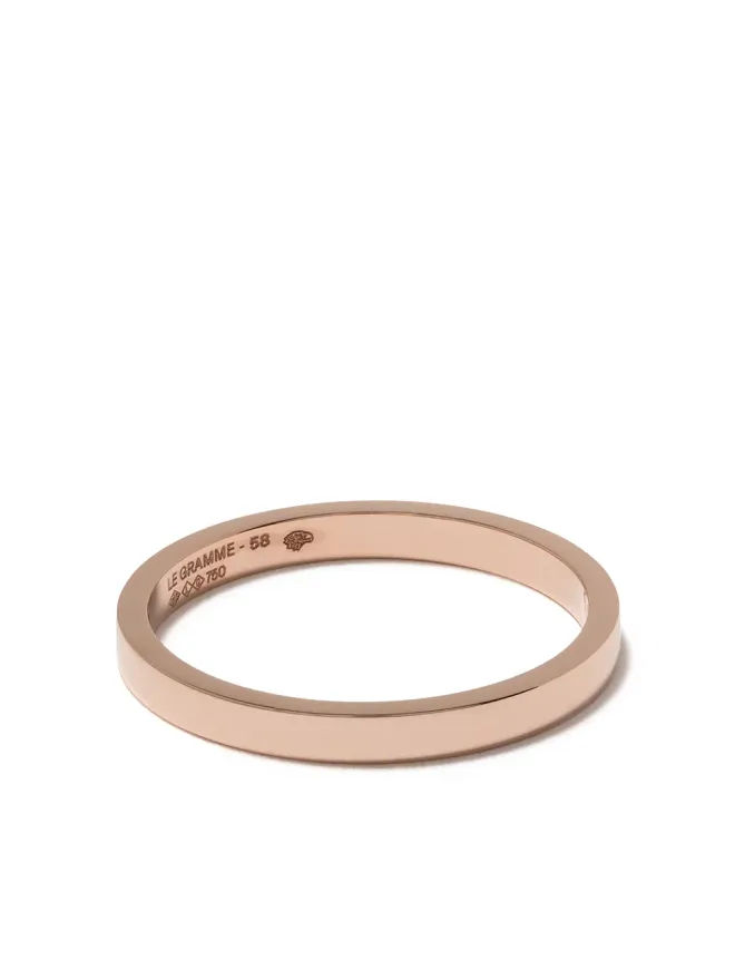 Le Gramme Le Gramme 18K レッドゴールド 3g バンドリング - ピンクの商品画像