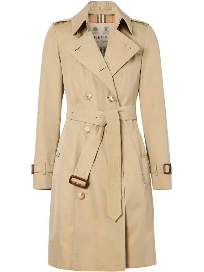 Burberry Burberry チェルシー ヘリテージ ダブルブレスト トレンチコートの商品画像