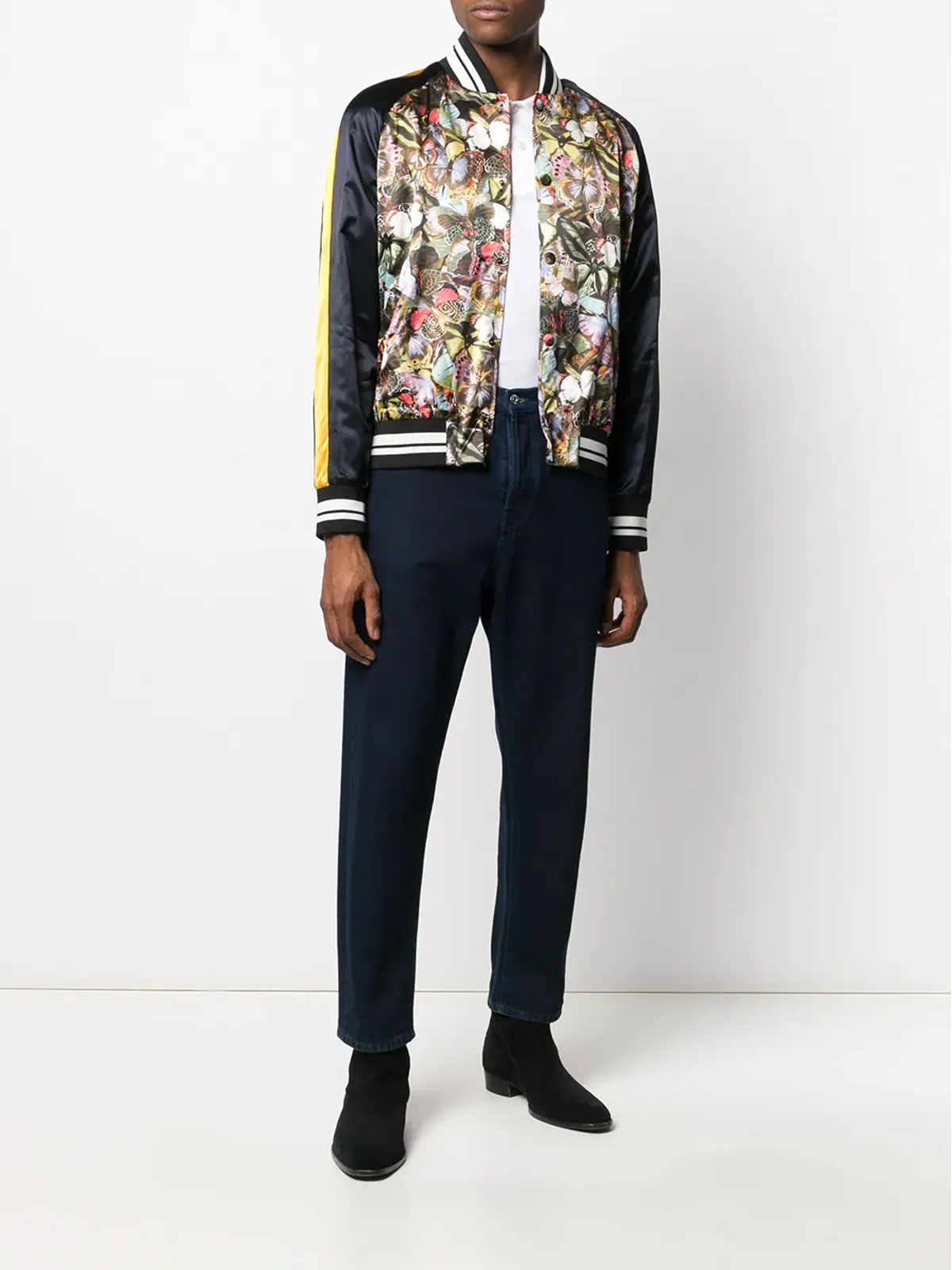 Valentino Garavani 蝶プリントボンバージャケット - 画像2