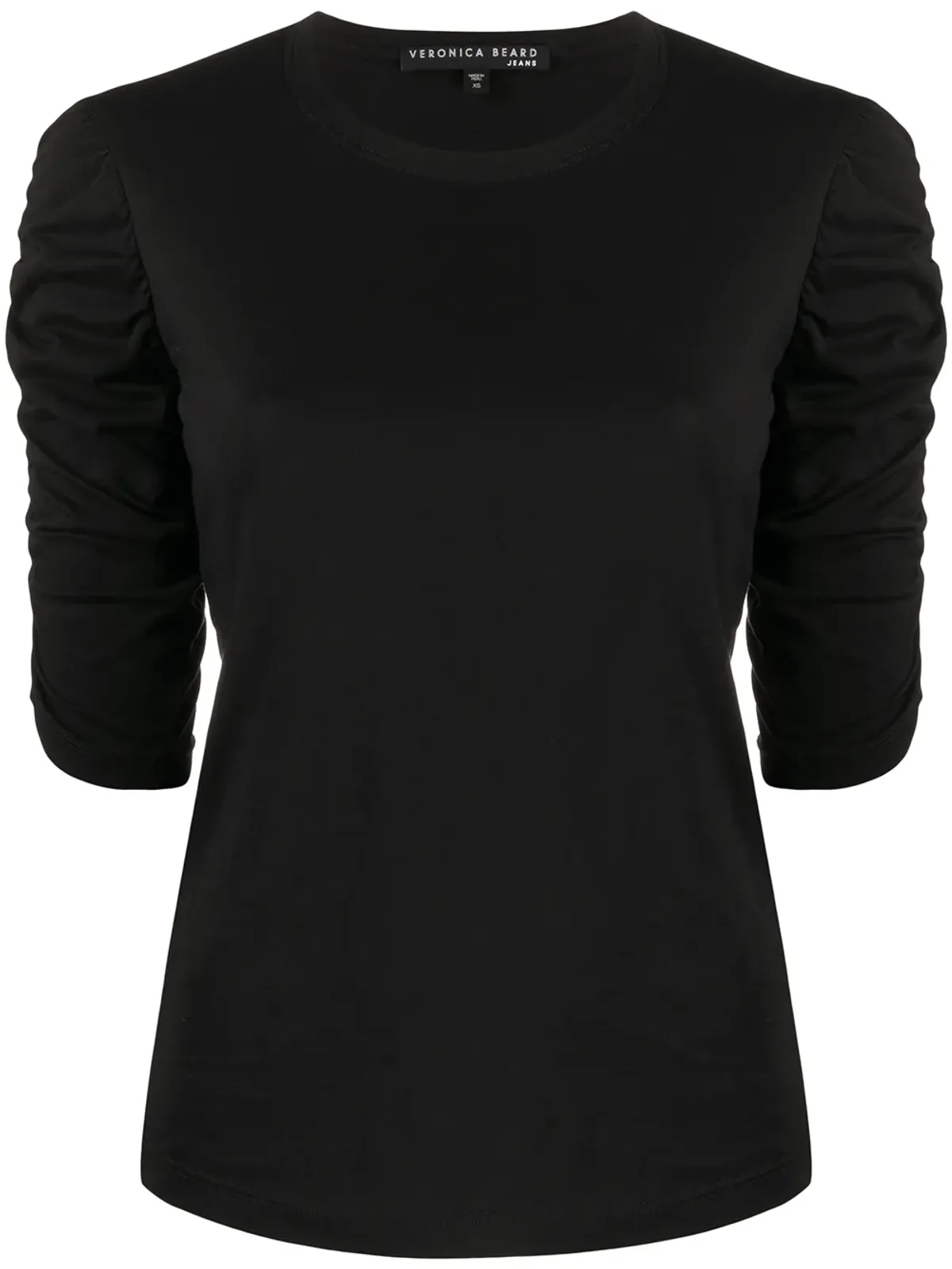 Veronica Beard Waldorf Tシャツ ブラック - 画像1