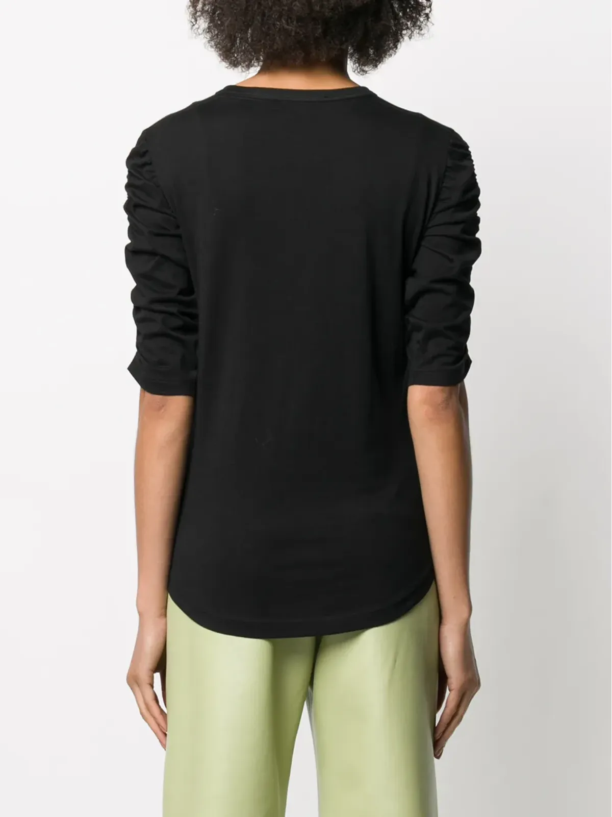 Veronica Beard Waldorf Tシャツ ブラック - 画像4