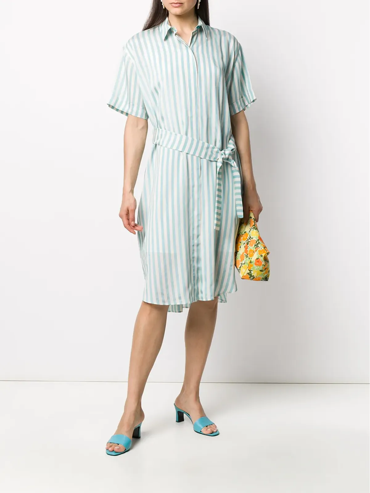 PS Paul Smith ストライプシャツドレス - 画像2