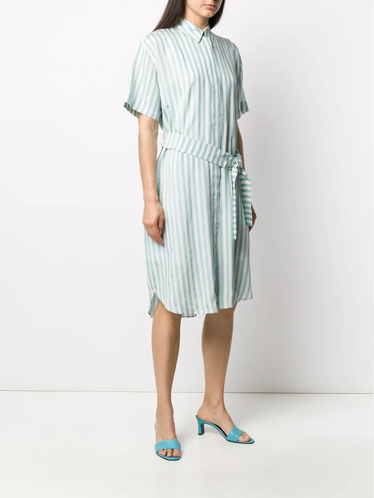 PS Paul Smith ストライプシャツドレス - 画像3