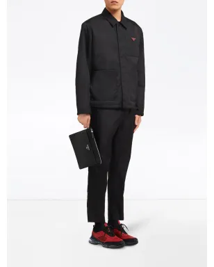 Prada ロゴ入りクラッチバッグ - サムネイル2