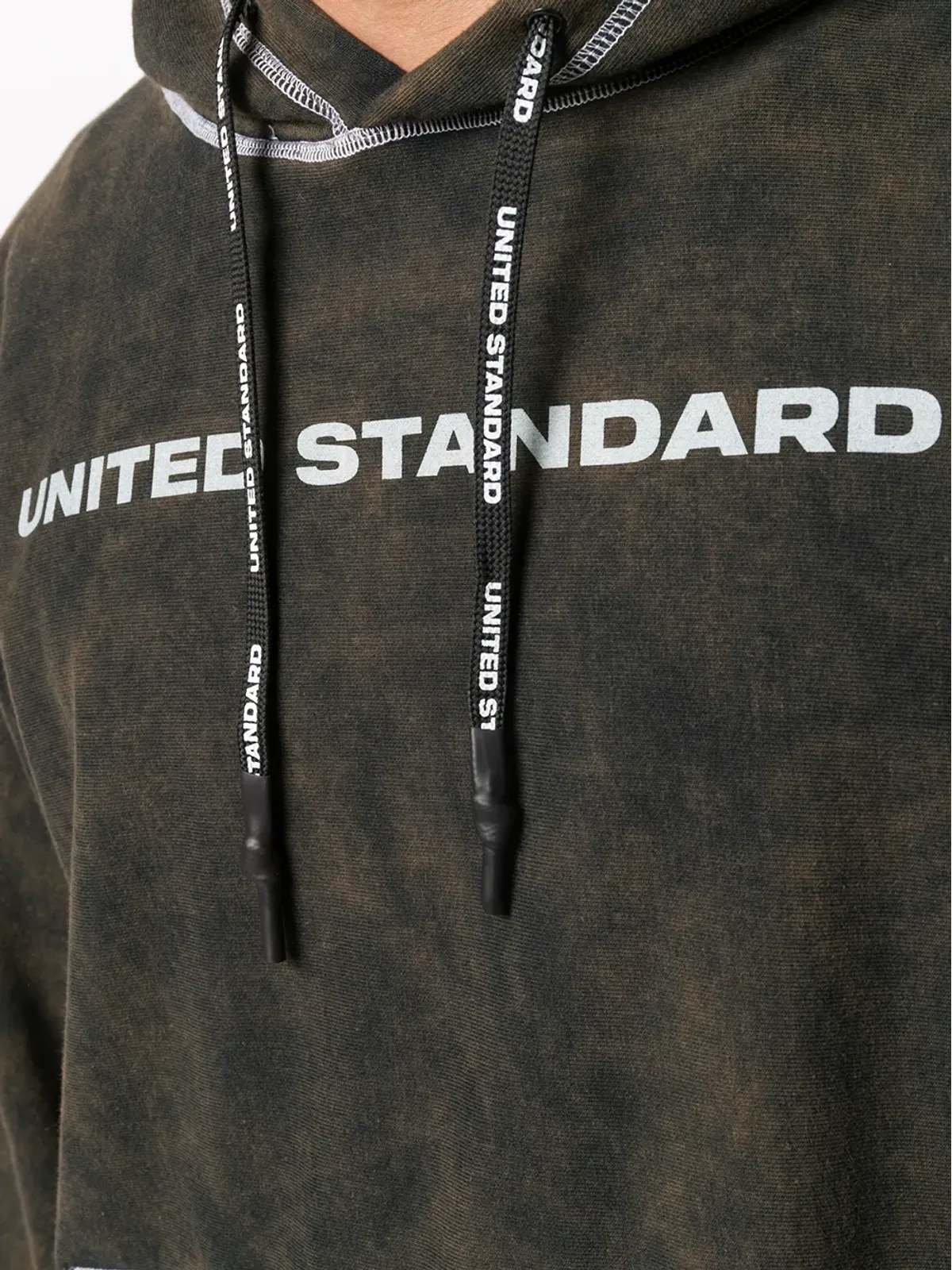 United Standard ロゴプリントフーディ - 画像5