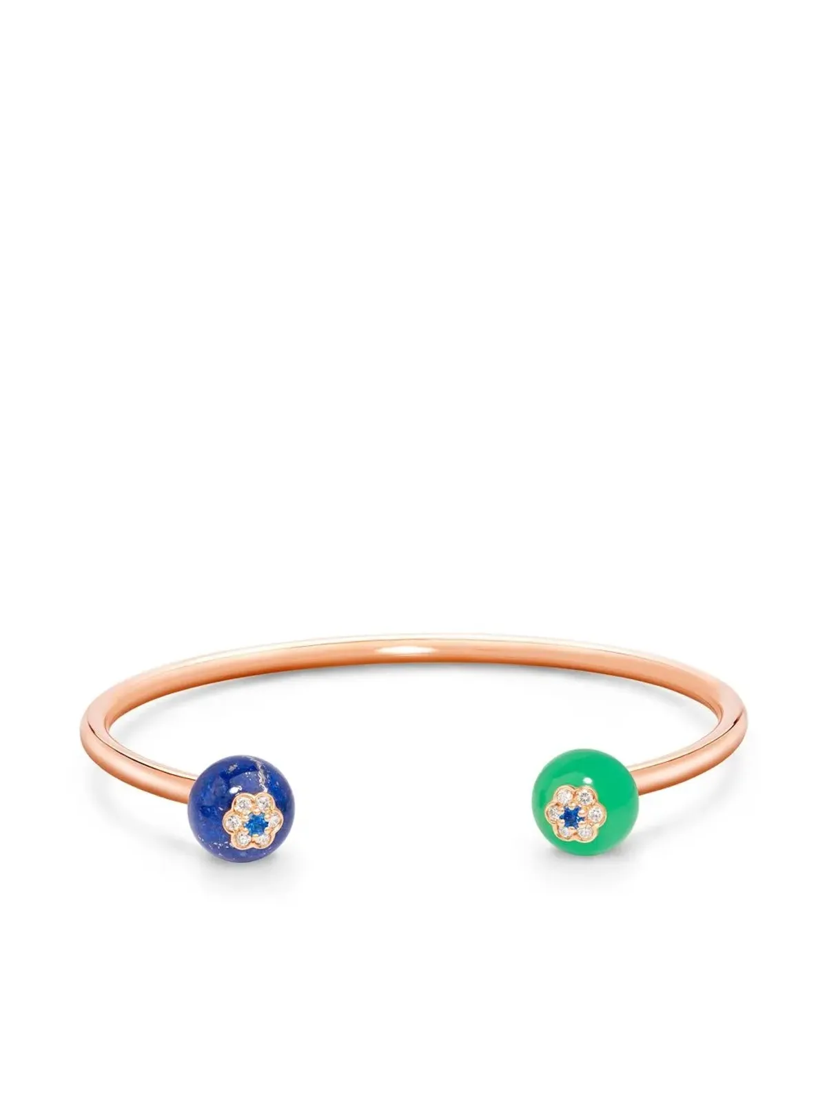 David Morris Forest Berry バングル 18K ローズゴールド ピンク - 画像1