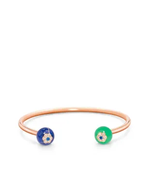 David Morris Forest Berry バングル 18K ローズゴールド ピンク - サムネイル1