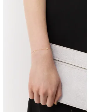 We by WHITEbIRD 18K イエローゴールド ダイヤモンド チェーン ブレスレット - サムネイル2