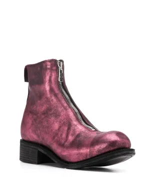 Guidi メタリック アンクルブーツ - サムネイル2