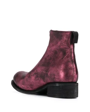 Guidi メタリック アンクルブーツ - サムネイル3