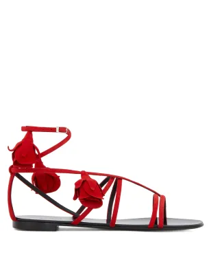 Giuseppe Zanotti ダンス・デュ・フー ストラップサンダル レッド - サムネイル1