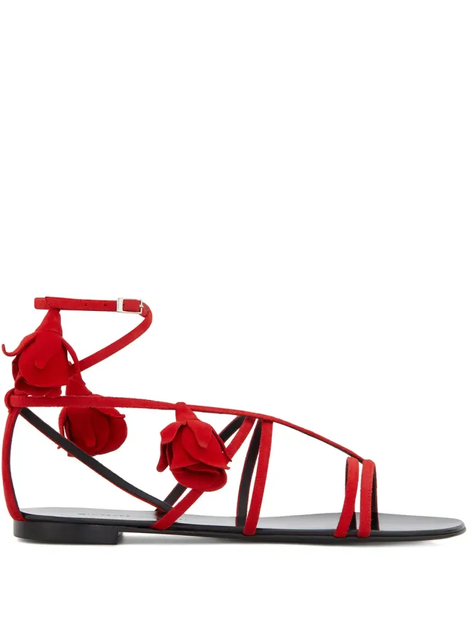 Giuseppe Zanotti Giuseppe Zanotti ダンス・デュ・フー ストラップサンダル レッドの商品画像