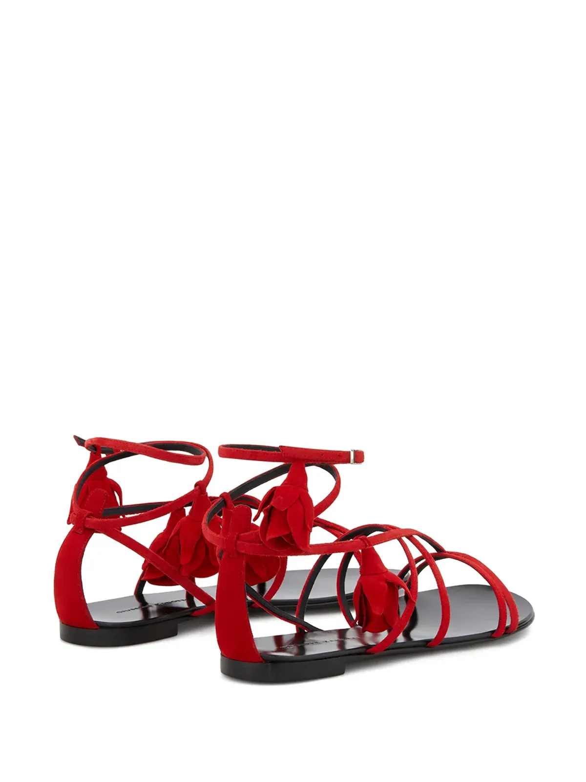 Giuseppe Zanotti ダンス・デュ・フー ストラップサンダル レッド - 画像3