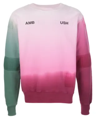 AMBUSH ロゴプリント オンブレ スウェットシャツ - サムネイル1