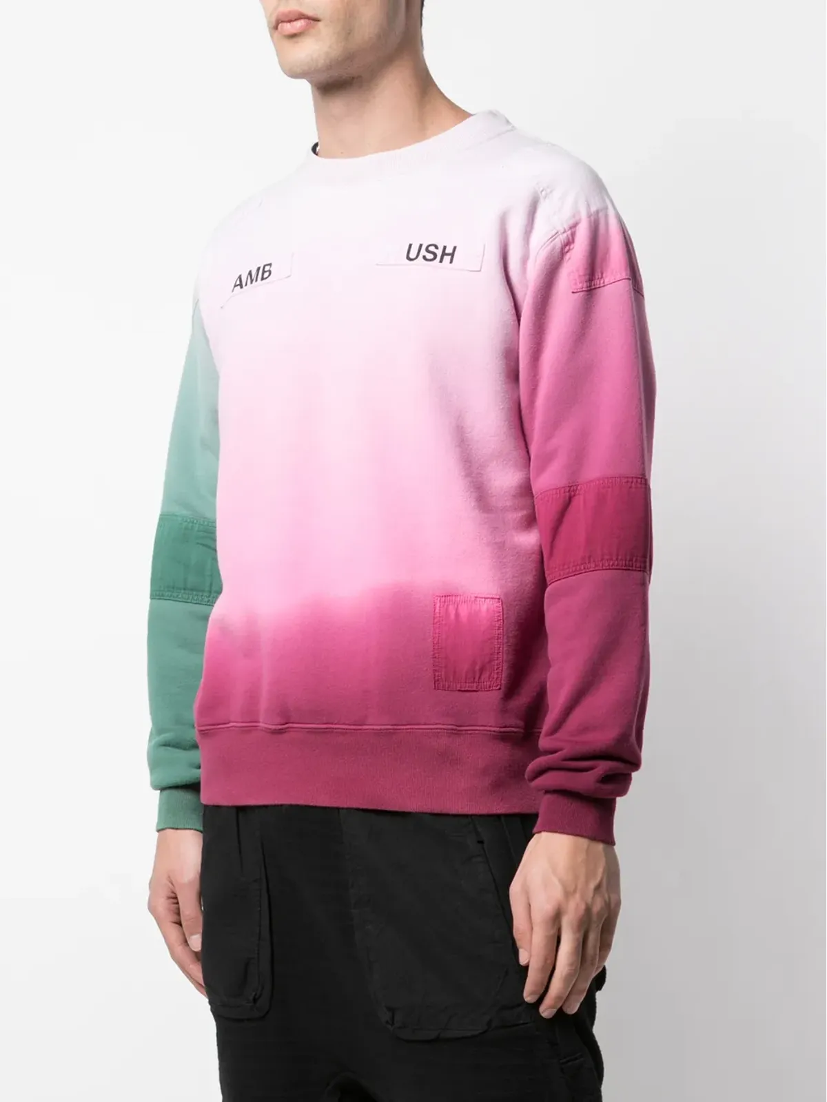 AMBUSH ロゴプリント オンブレ スウェットシャツ - 画像3