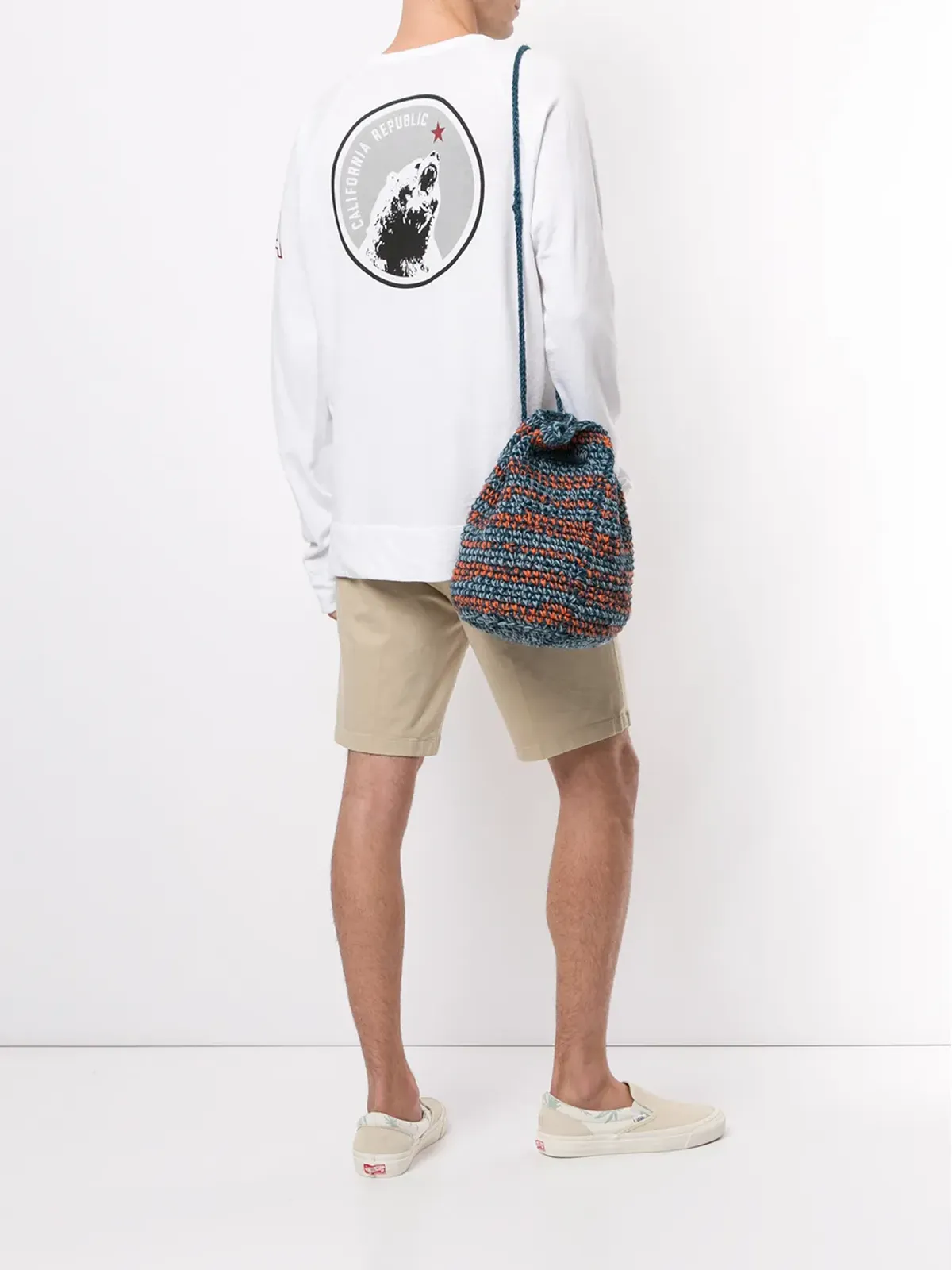 James Perse ベア グラフィックプリント スウェットシャツ - 画像2