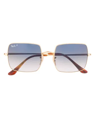 Ray-Ban スクエアグラデーションサングラス ゴールド - サムネイル1