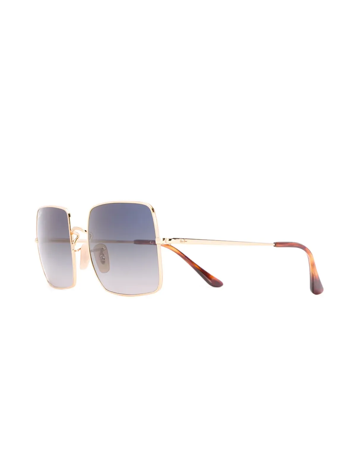 Ray-Ban スクエアグラデーションサングラス ゴールド - 画像2