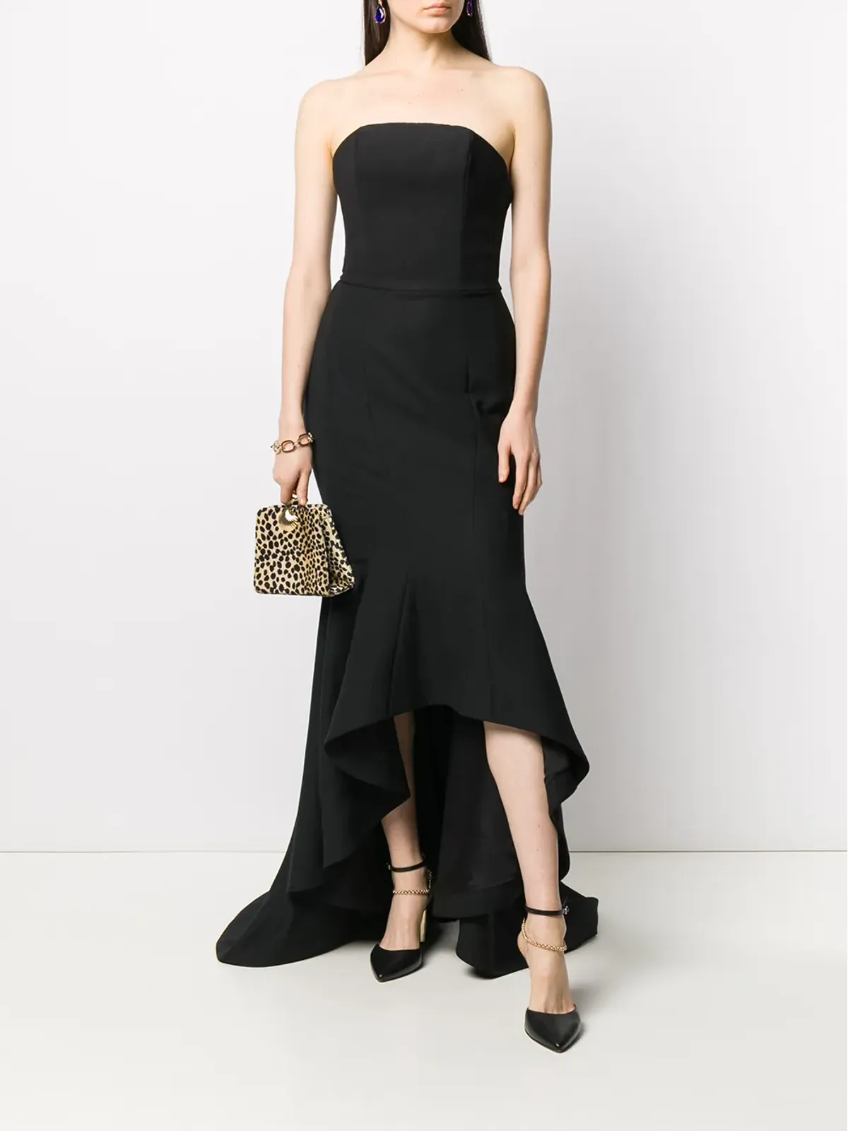 Alexandre Vauthier ストラップレスデザインのイブニングガウン - 画像2