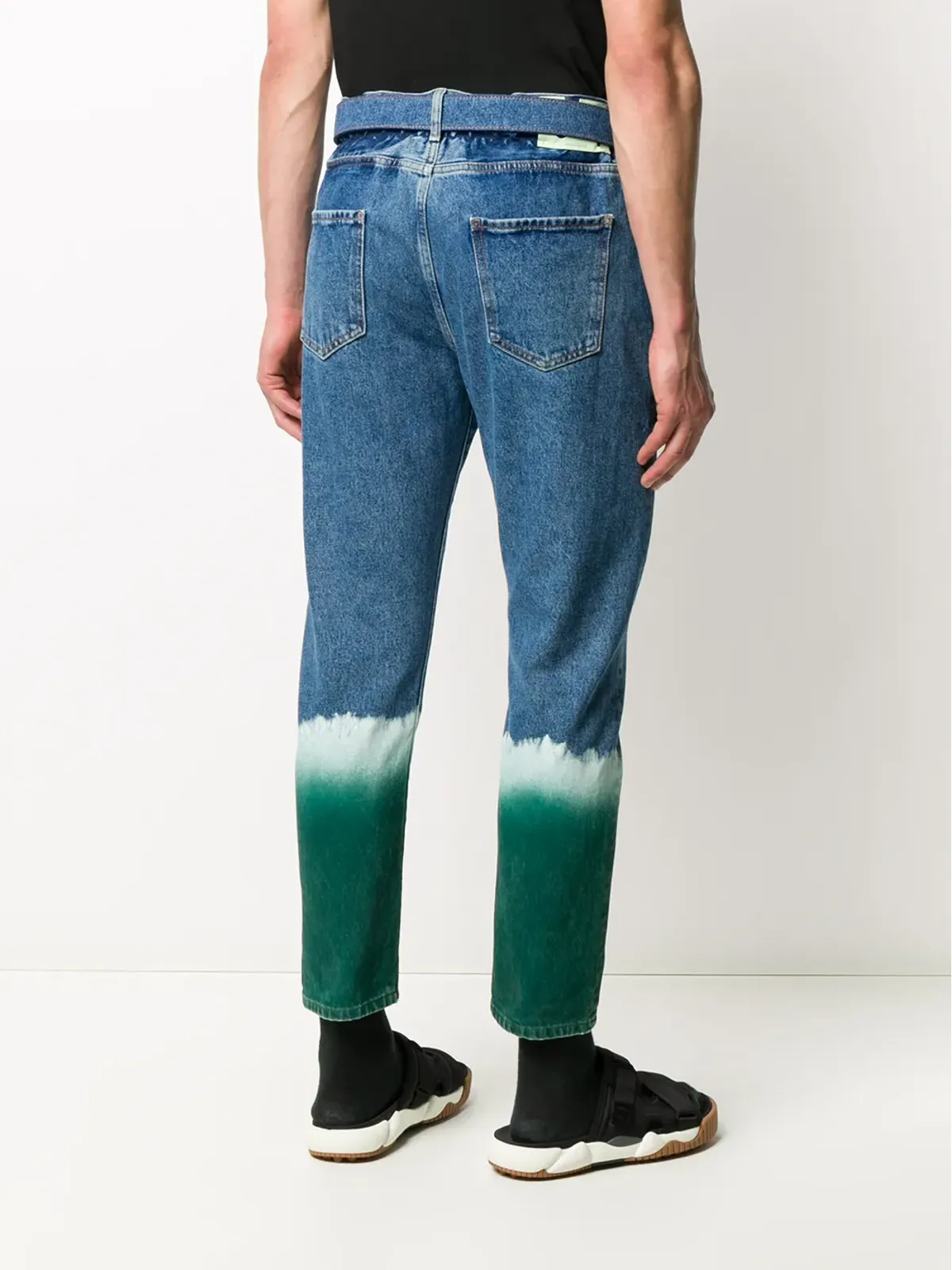 Off-White デグラデーション スリムフィットジーンズ - 画像4