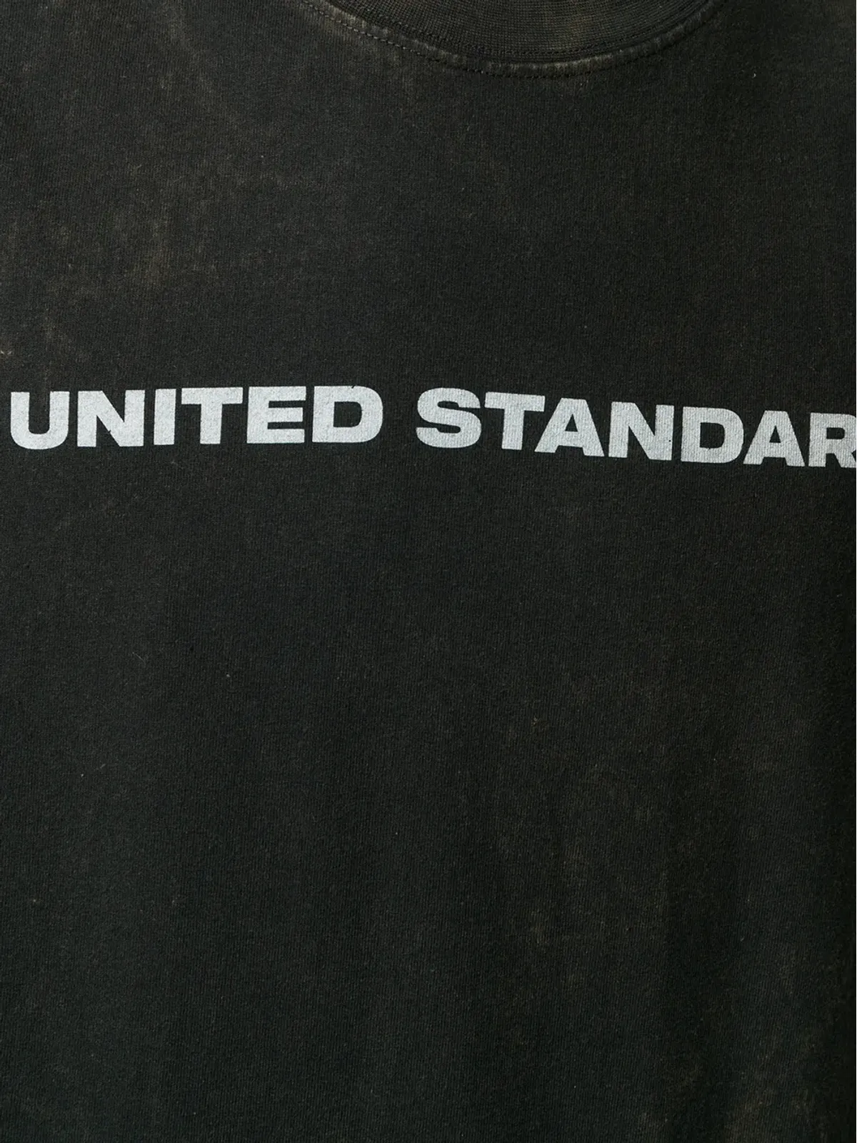 United Standard クルーネック プリント ロゴ Tシャツ - 画像5