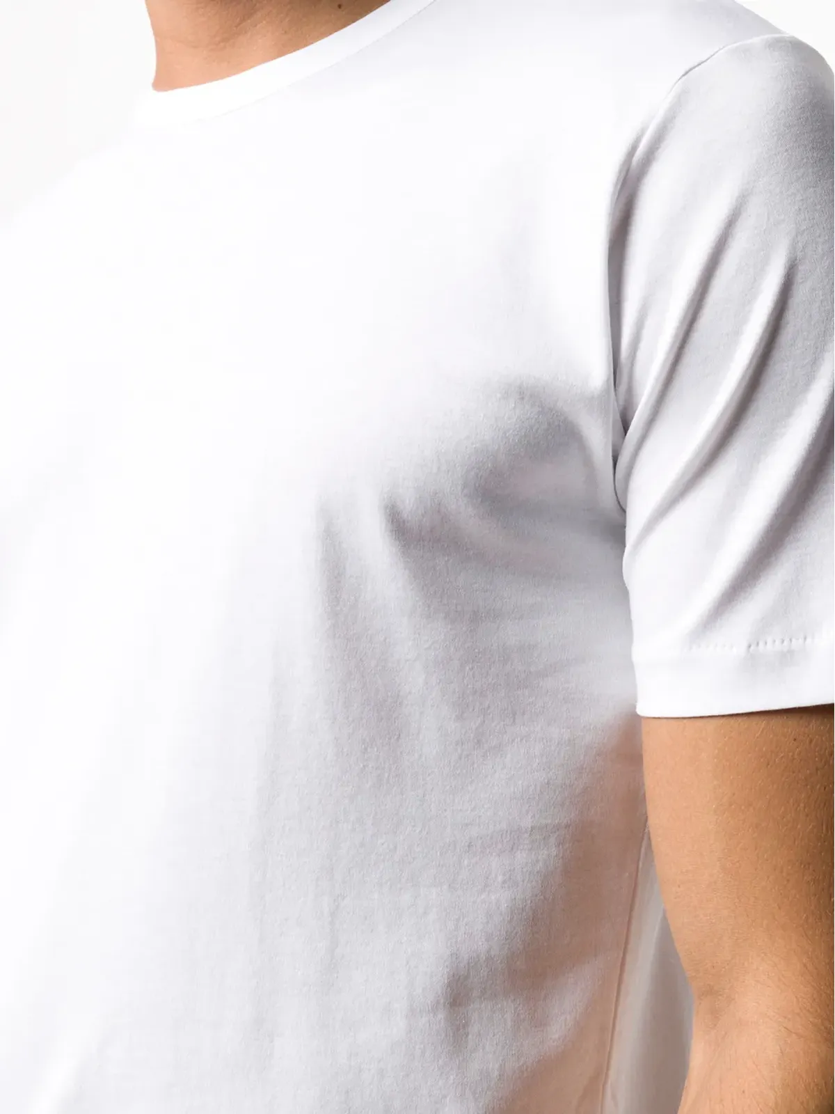 Sunspel 半袖フィットTシャツ - 画像5