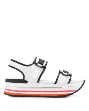 Hogan H222 プラットフォーム メッシュ サンダル - サムネイル1