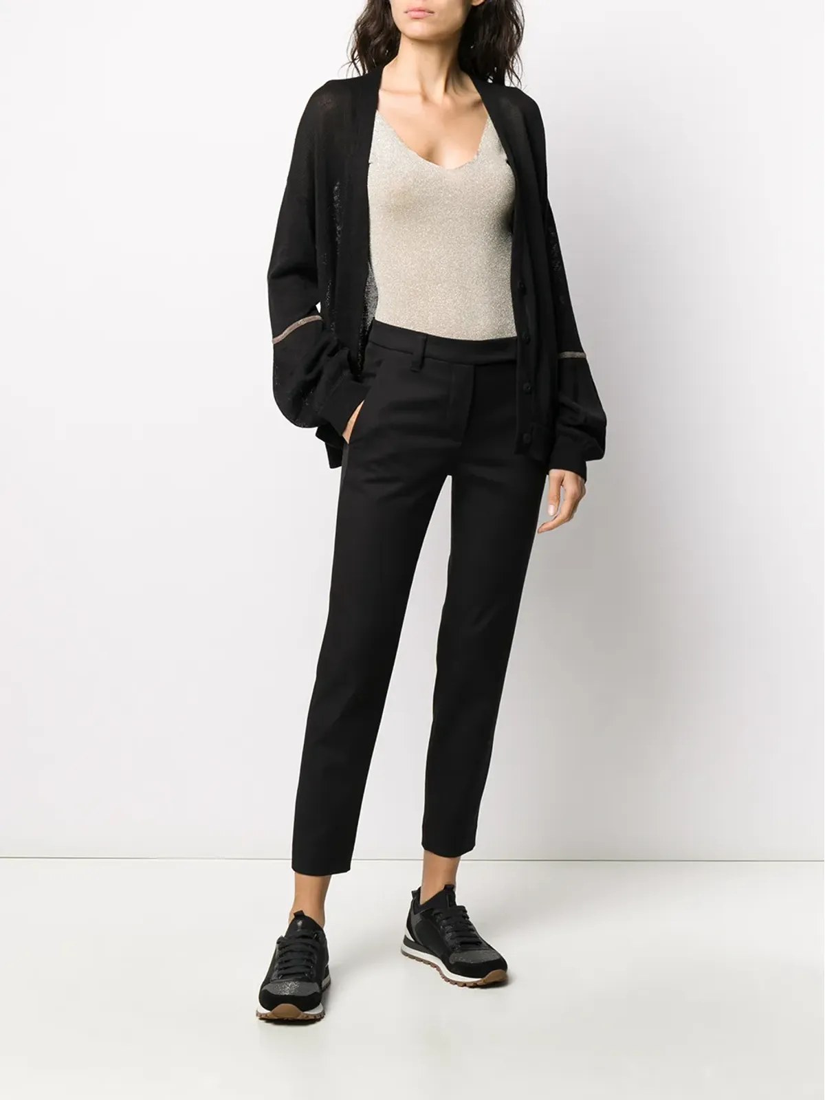 Brunello Cucinelli テーラード クロップドパンツ - 画像2