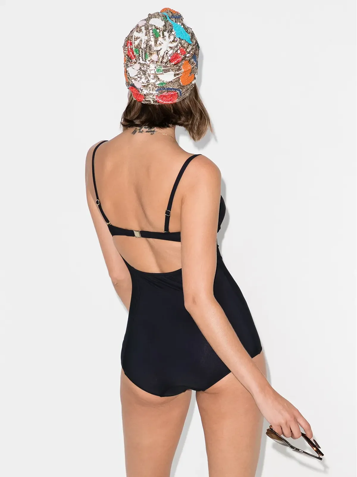 Dolce & Gabbana ロゴタグ バルコネット水着 - 画像3