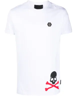 Philipp Plein ロゴパッチTシャツ - サムネイル1