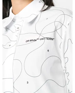 Off-White パズルシャツドレス - サムネイル5