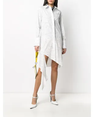 Off-White パズルシャツドレス - サムネイル2