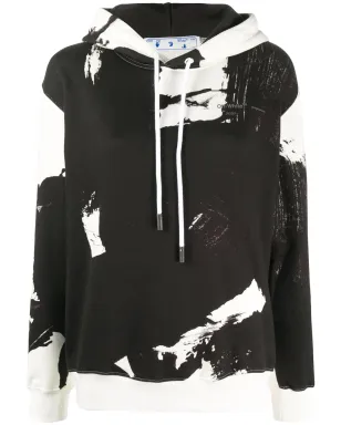 Off-White ペイント柄フーディ - サムネイル1