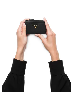Prada レザー キーチェーン ウォレット - サムネイル3