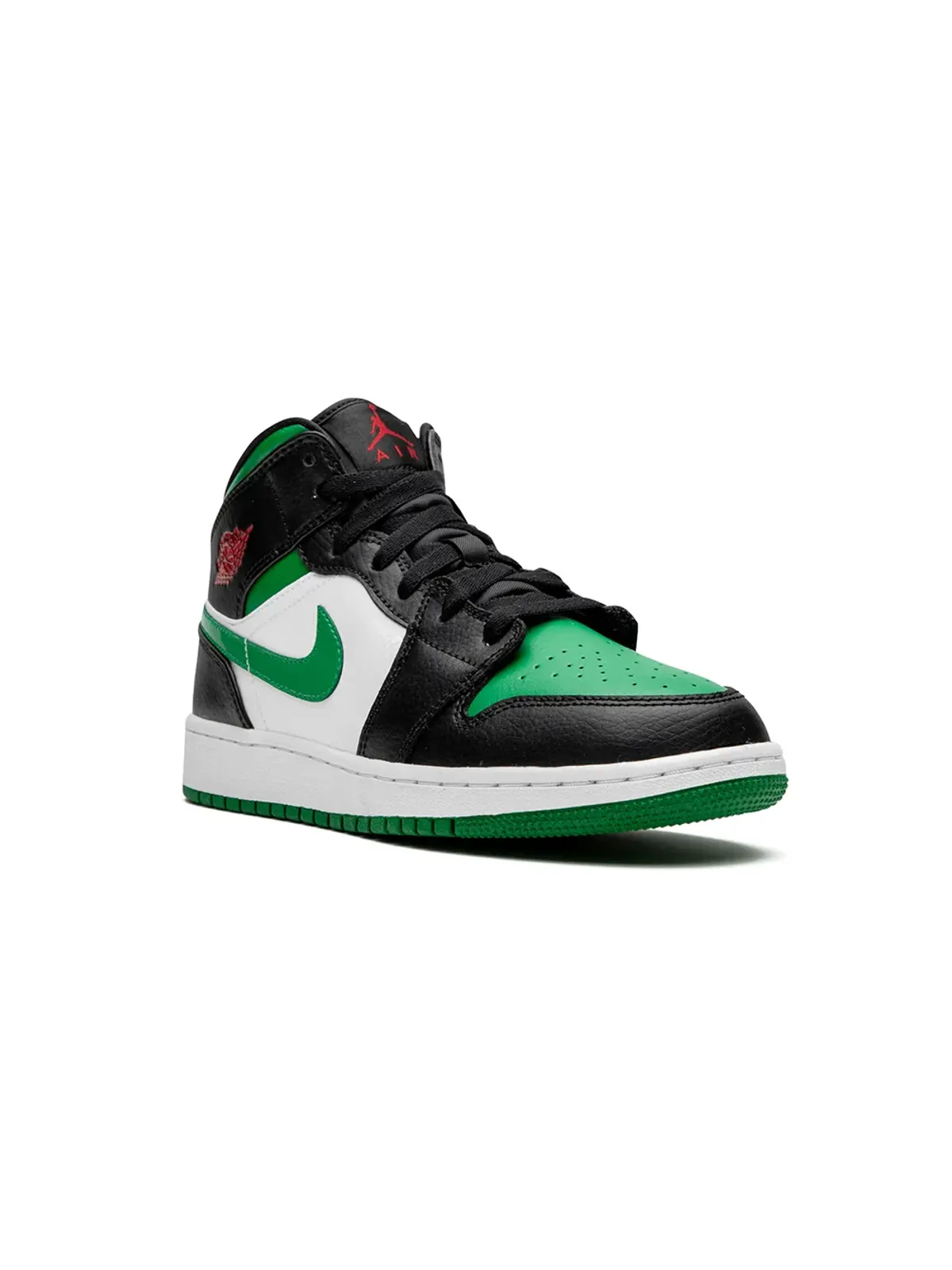 Jordan Kids エアジョーダン 1 ミッド グリーン・トゥ スニーカー - 画像1