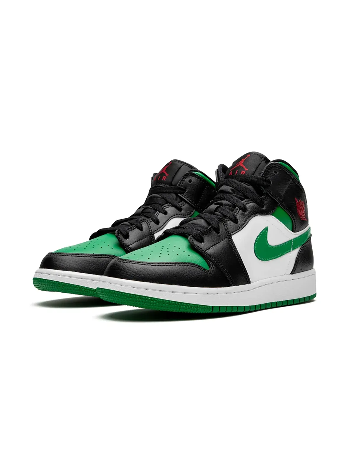 Jordan Kids エアジョーダン 1 ミッド グリーン・トゥ スニーカー - 画像2