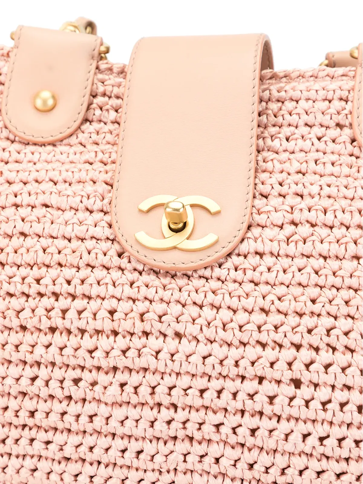 CHANEL ビンテージ 2006 ウェーブン CC ショルダーバッグ - 画像4
