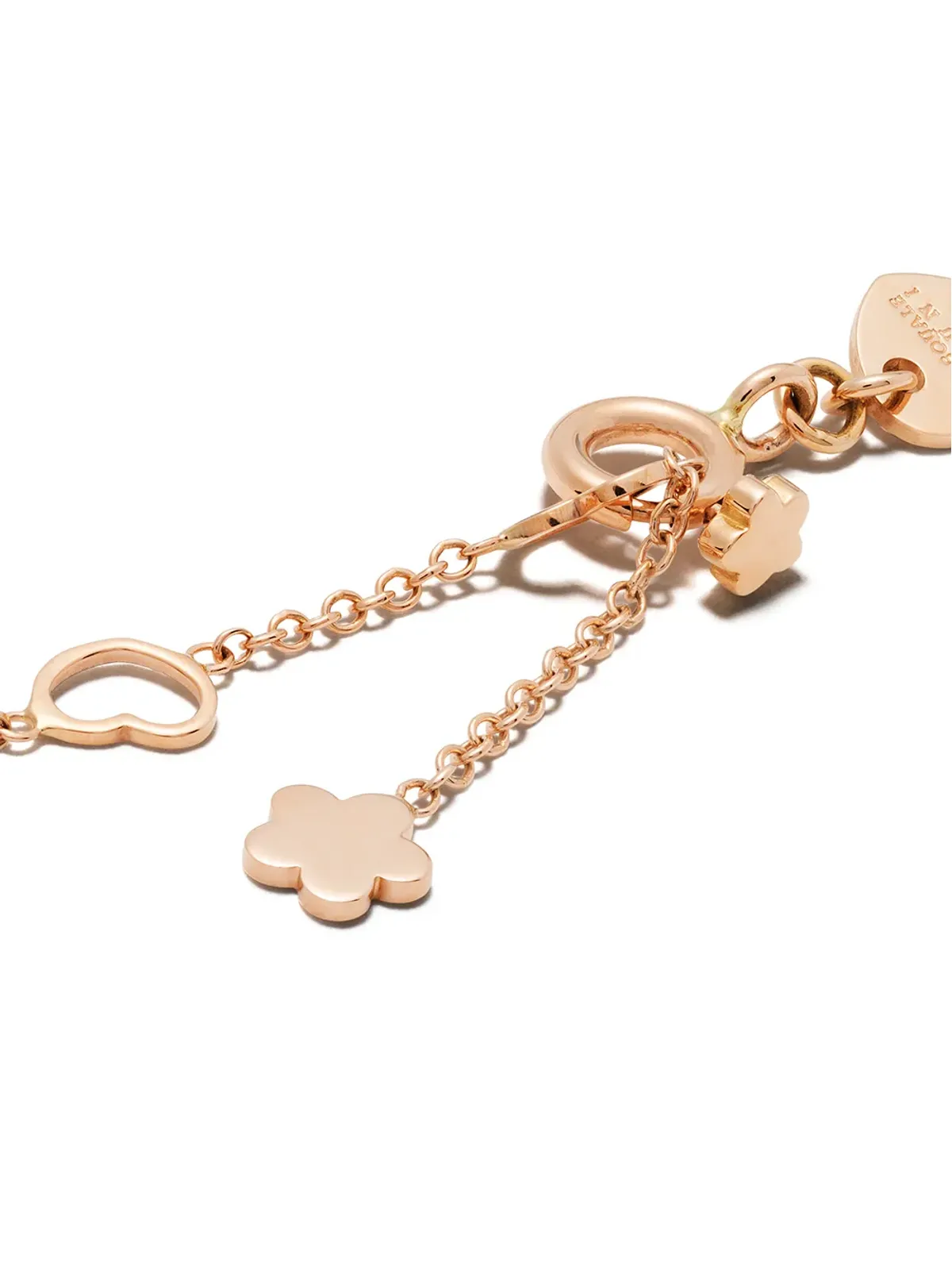 Pasquale Bruni 18kt ローズゴールド Petit Joli アゲートとダイヤモンド ペンダントネックレス - ピンク - 画像4