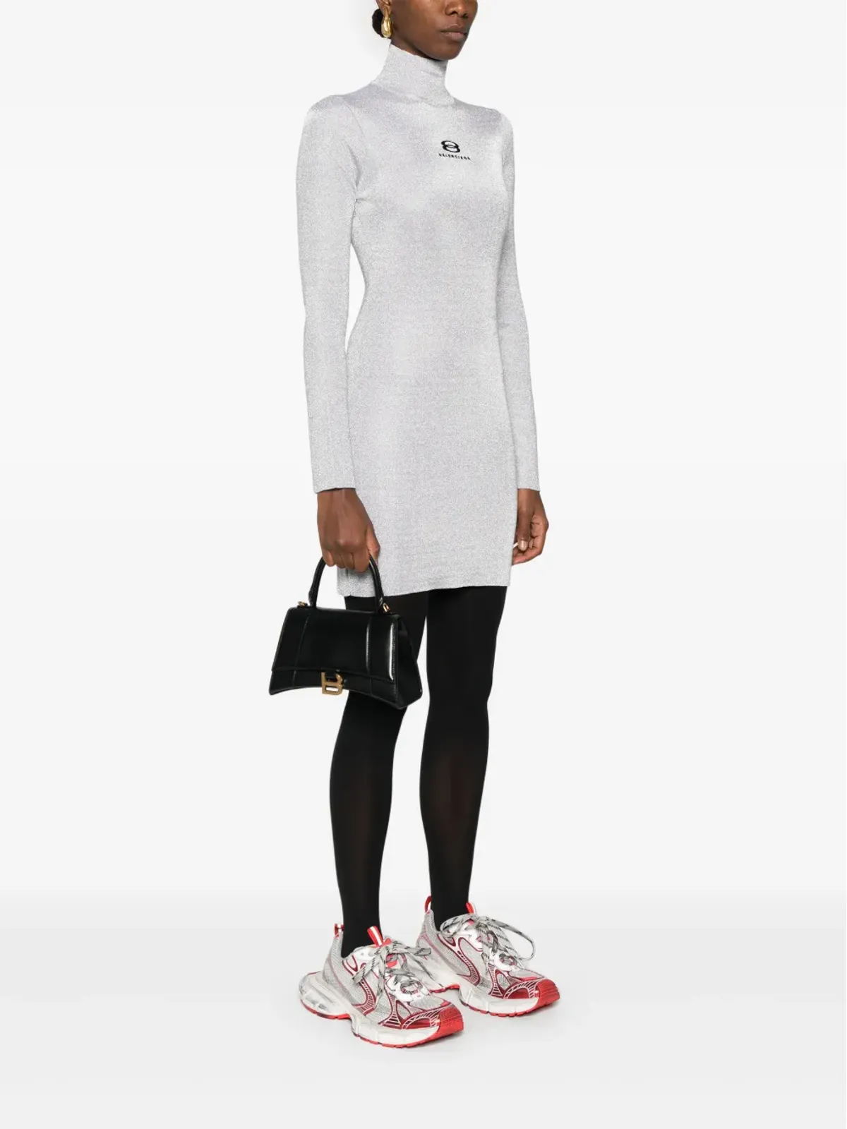 Balenciaga Hourglassトップハンドルバッグ - 画像2