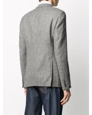 Emporio Armani テクスチャード シングルブレスト ブレザー - サムネイル4
