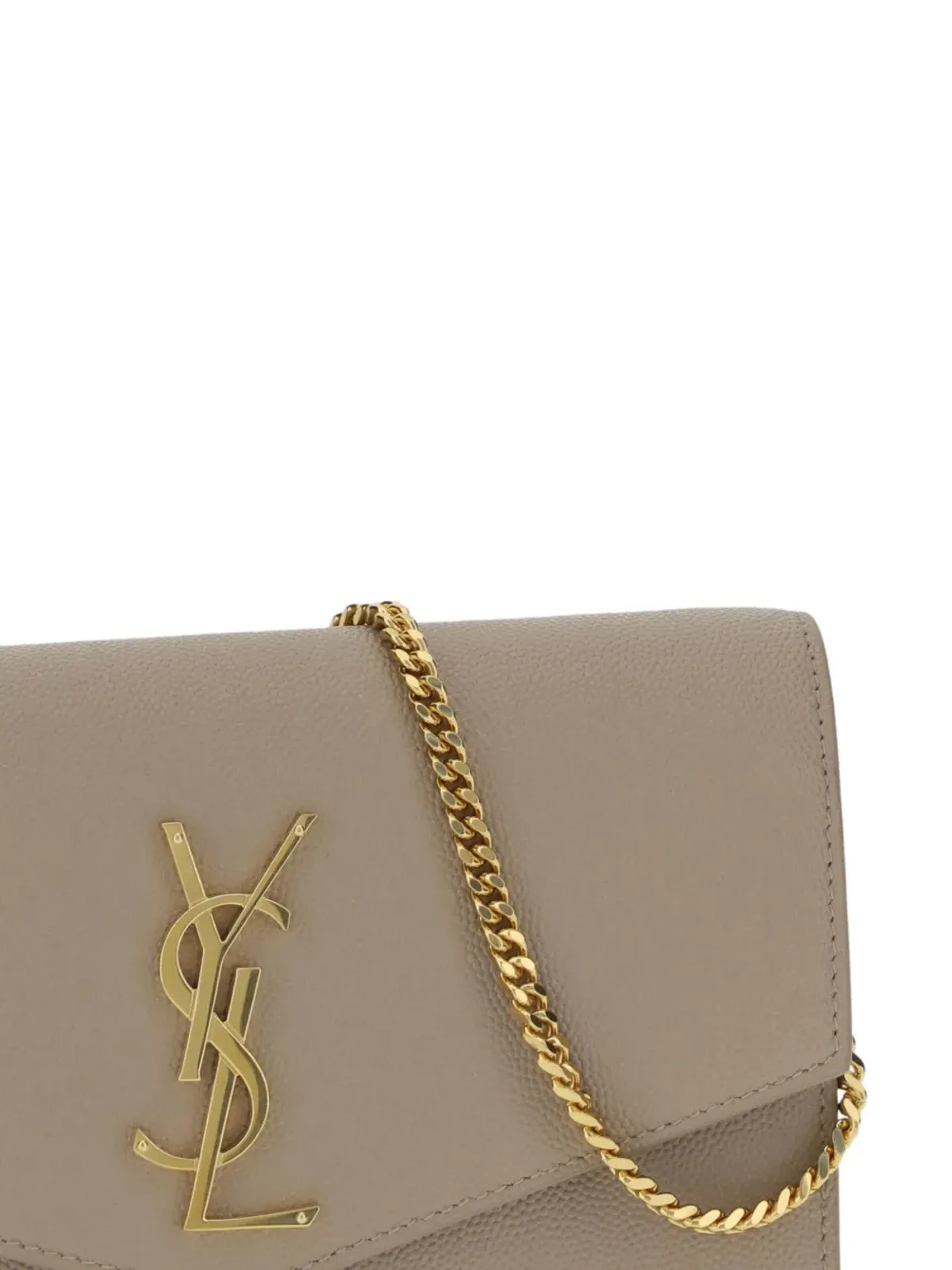 Saint Laurent アップタウン エンベロープ レザー クラッチバッグ - 画像3
