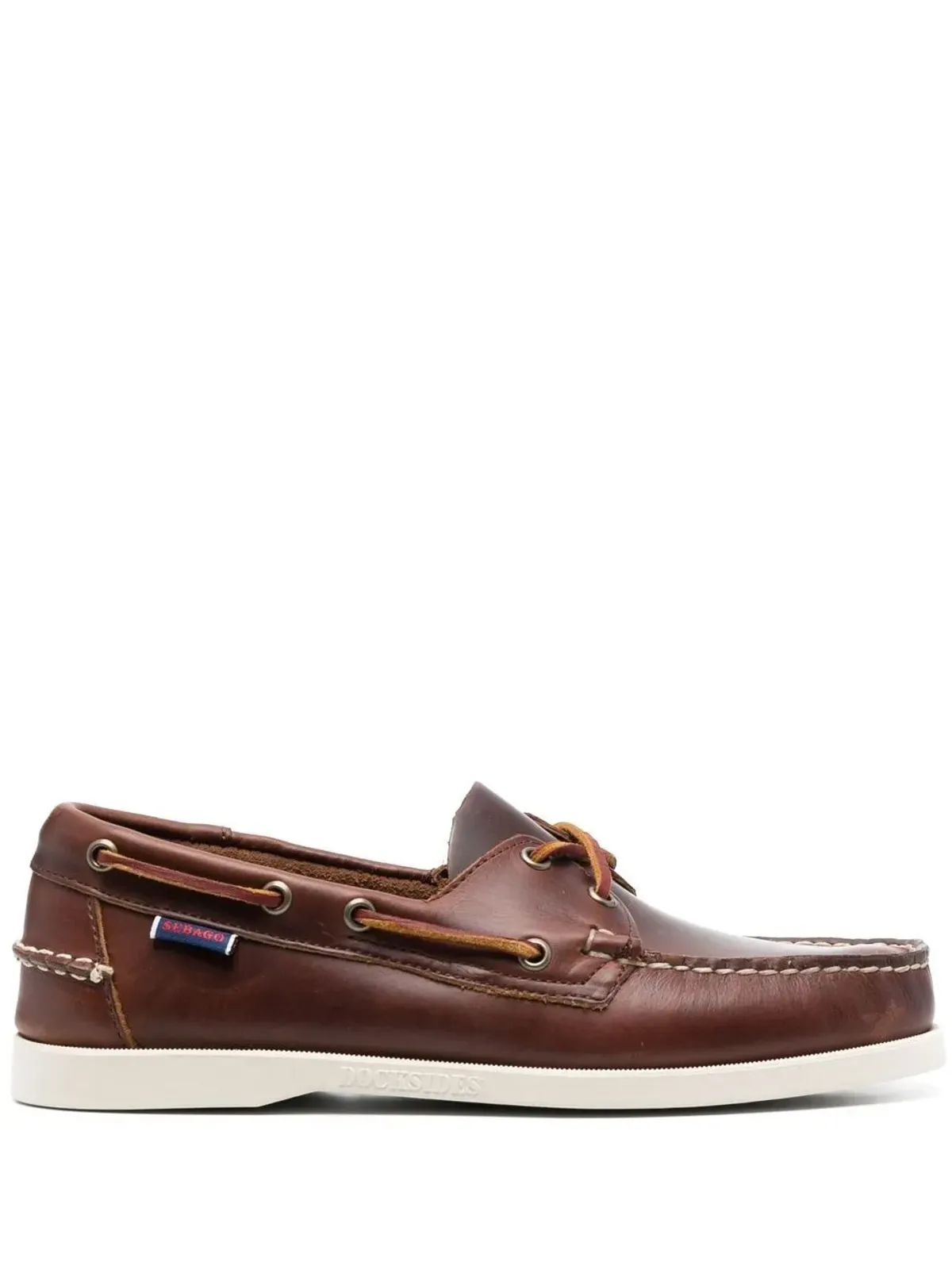 Sebago Docksides Portland レザー ボートシューズ - 画像1