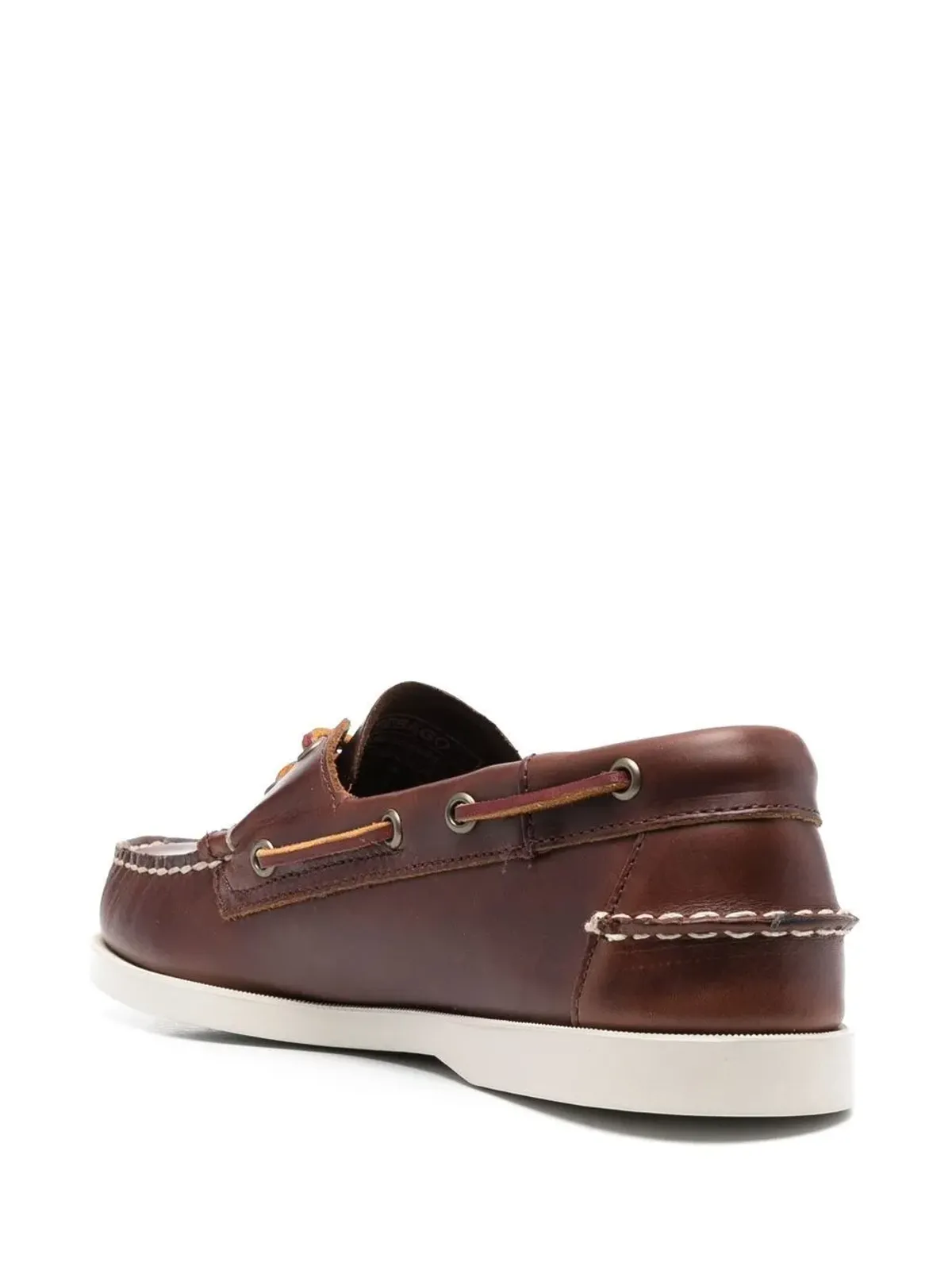 Sebago Docksides Portland レザー ボートシューズ - 画像3
